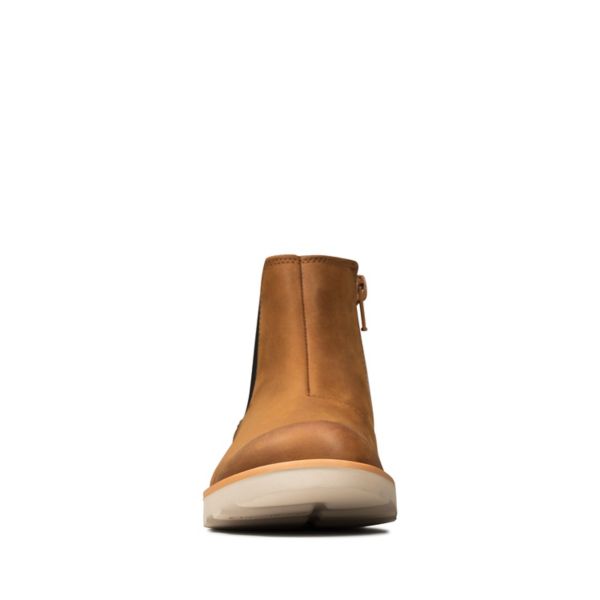 Clarks Boys Crown Halo Kid Casual Shoes Brown | CA-7640389